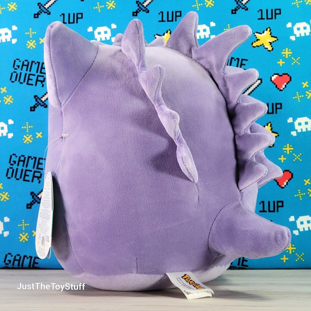 Squishmallow Pokemon Gengar 10" UltraSoft Stuffed Collectible Toy Plush NWT - Picture 4 of 10